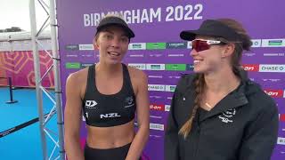 Alice Zeimann and Shaunna Polley - Post Match Interview