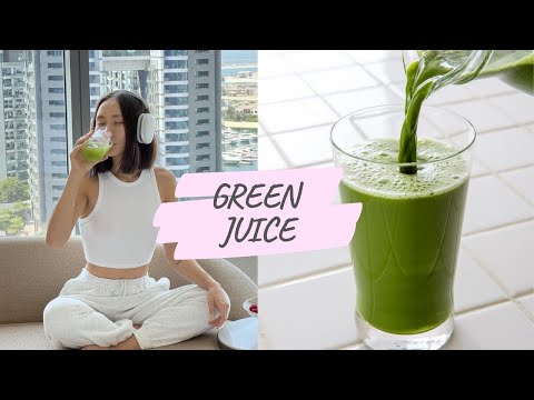 GREEN JUICE | Рецепт идеального напитка для здоровой кожи