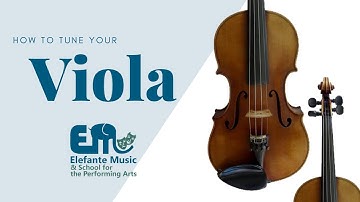 How to Tune Your Viola