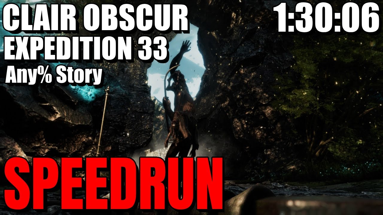 FINIR CLAIR OBSCUR EN MOINS DE 1 HEURE 31 MINUTES | SPEEDRUN CLAIR OBSCUR: EXPEDITION 33