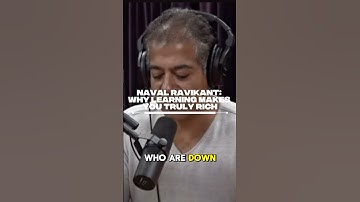 “Wealth Isn’t Money. It’s What You Learn.” – Naval Ravikant #shorts #navalravikant #rich #wealth