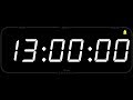 13 hour  timer  alarm  1080p  countdown