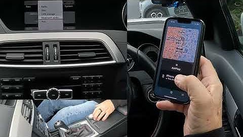 How to play music from a mobile through the bluetooth system in a 2013 Mercedes Benz C Class Estate