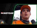Pato O&#39;Ward emotional after coming up short in 2024 Indianapolis 500 | Motorsports on NBC