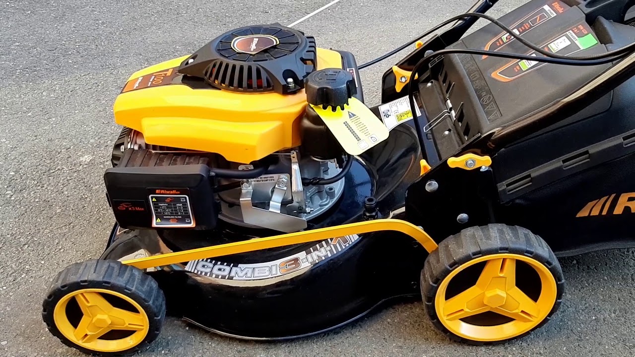 Lawn mower Riwall RPM 4220 , Kosiarka Riwall RPM 4220 YouTube