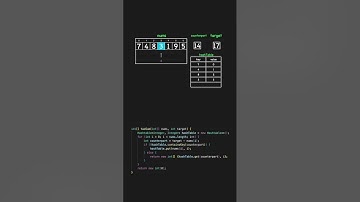#leetcode 1: Two Sum #softwareengineer #programming #algorithms #code #coding #programmer #interview