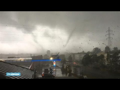 Tornado verwoest dorpen in Luxemburg  - RTL NIEUWS
