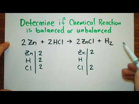 Chemical Reactions: Conservation of Mass, Reading Reactions, and Balancing Equations