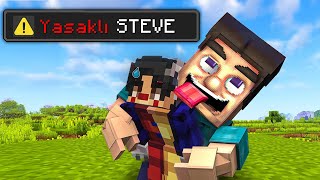 Minecraftta Yasaklanan En Korkunç Stevee Karşı Hayatta Kaldım....