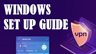 This video looks at windscribe and how to install set up on windows in
2020. we used the free version 10. a straightforward process. vide...