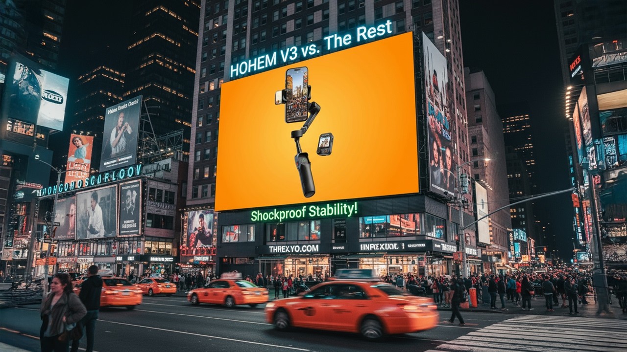 No More Shaky Smartphone Footage: Hohem V3 Ultra Compact Gimbal Review