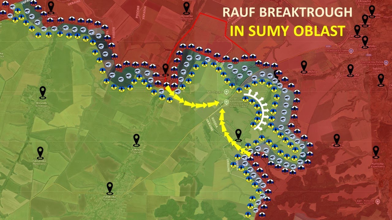 Massive RAUF Breakthrough In Sumy Oblast l Basivka Has Fallen l Afu ...