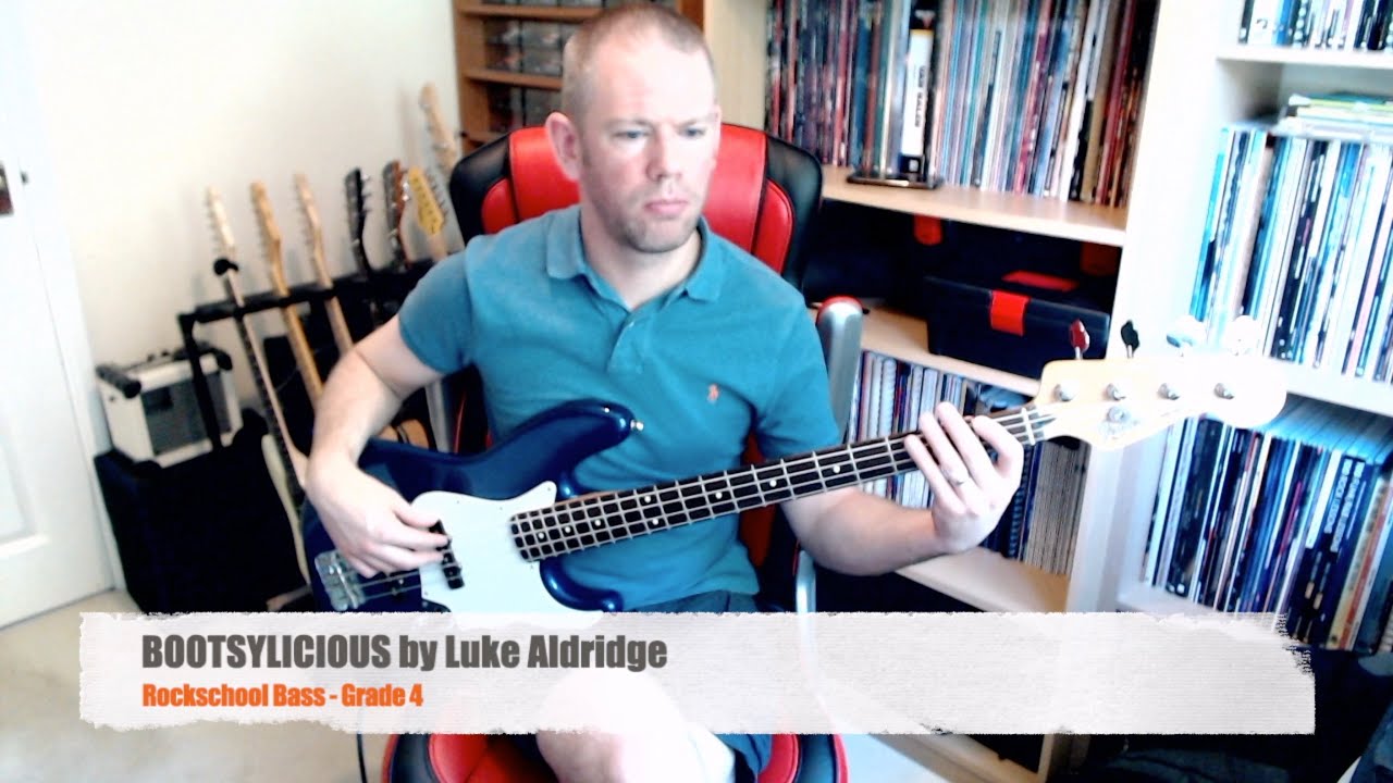 BOOTSYLICIOUS by Luke Aldridge (Rockschool Bass - Grade 4) - Bootsy Collins Funk Style
