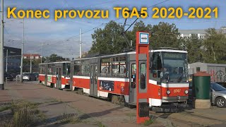 Konec pražských ČKD T6A5 v pravidelném provozu, 2020-2021 | 8K HDR