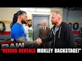 Roman Reigns Reveals Jon Moxley as the Mystery Man to Adam Pearce on WWE RAW