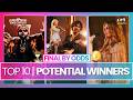 TOP 10 POTENTIAL WINNERS BY ODDS: GRAND FINAL (WINNING Chance) | ESC 2026 🎶😍 #esc2026