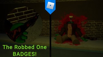 HOW TO GET The Robbed One BADGES! Piggy The Result Of Isolation Concept (ROBLOX)