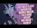 ASMR [CheckyNyanChan]- You Call A Sleepy Dragon For Brunch