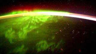 Auorae over the Canadian Prairies.
