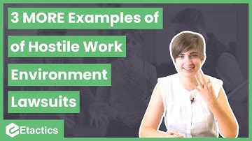 3 MORE Examples Of Hostile Environment Lawsuits