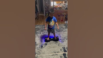 New toy…GoTrax Edge hoverboard. #fun #funfelyx #hoverboard #newtoy #cool #learning