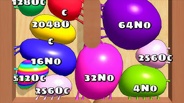 Blob Merge 3D - Mega Slime Satisfying ASMR Gameplay | ( Cube Arena 2048 )