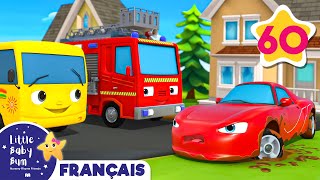 La chanson des bruits des véhicules | Comptines et Chansons pour Bébés | Little Baby Bum en Français