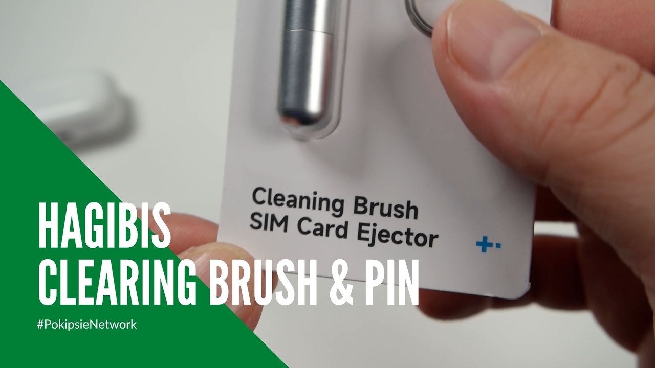 Saubere Gadgets & SIM-Karten Wechsel: Das Hagibis Cleaning Brush & Ejector Tool im Test