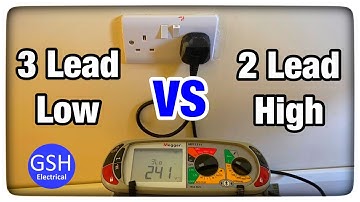 Earth Fault Loop Impedance Test - 3 Lead Low or 2 Lead High - Test Explained