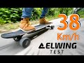 Test elwing halokee  un skate plus rapide quune voiture 