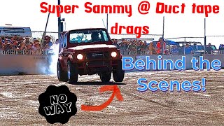 Behind the scenes! Roadkill Super Sammy taking on the duct tape drags 2023 by TC Finds 608 views 6 months ago 39 minutes