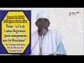 Sermon de Serigne Ahmadou Rafahi Mbacké sur la fin de l'année hégirienne quels enseignements (Julli Ajuma Touba Alieu du 30 Sept 2016)