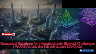 Geospatial Solutions For Infrastructures Challenges Arcgis Across The Infrastructure Life Cycle