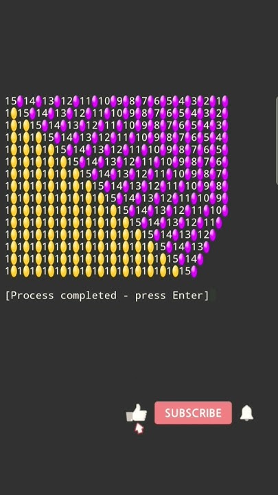 Awesome pattern coding|| #c #coding #software #engineer #computer # ...