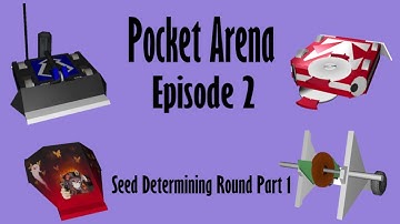 Pocket Arena: Episode 2 // Seed Determining Round Part 1 // Robot Arena 2