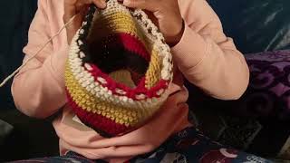 multicolor crochet hat smallbusiness video womenempowerment viral
