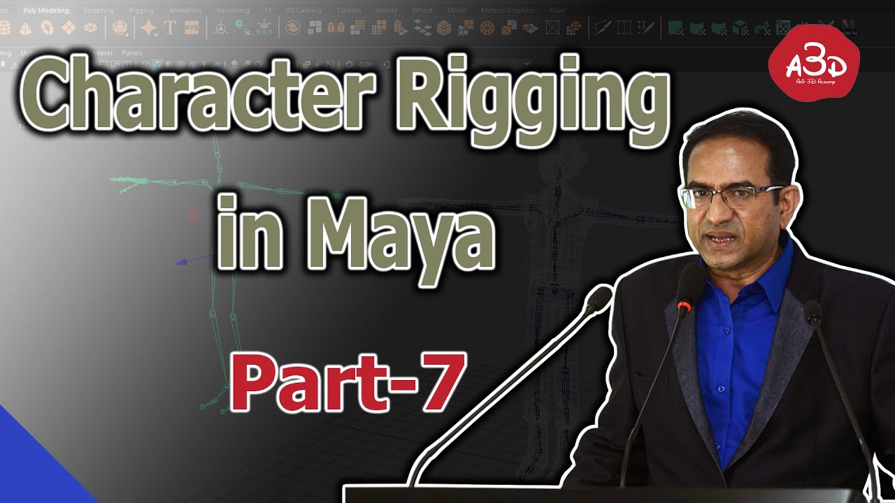 Character Rigging in Maya Part-7 - YouTube