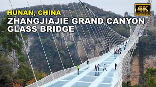 Zhangjiajie Grand Canyon Glass Bridge  张家界大峡谷玻璃桥  World Highest and Longest Glass Bridge