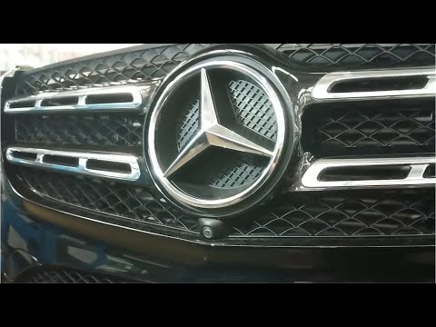 Как снять накладку со Звездой Mercedes-Benz без Distroniс