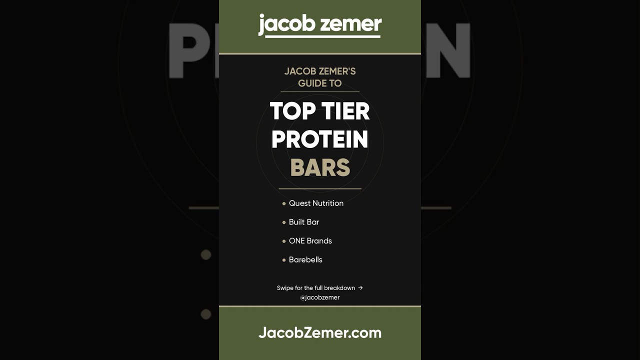 Top Tier Protein Bars