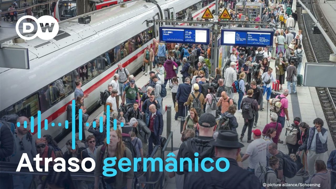 Alemanha tenta solucionar crise histórica nos trens | Podcast