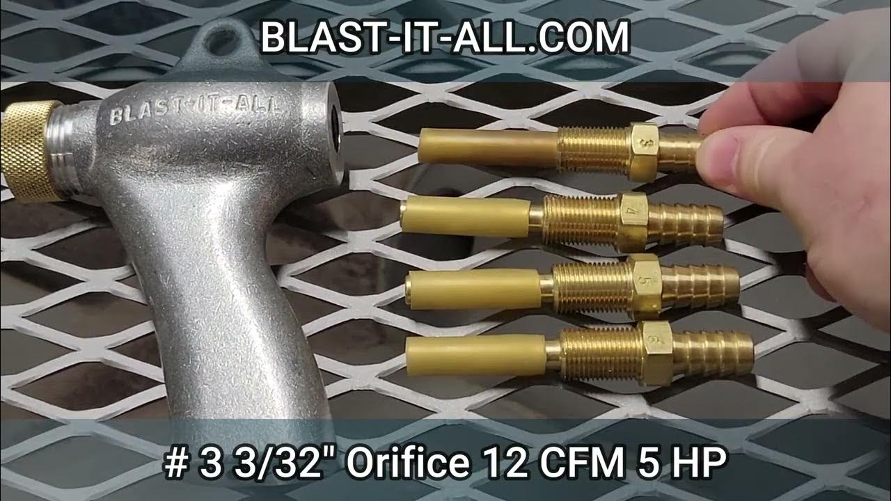 How big of a compressor do I need for sandblasting? YouTube