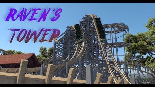 Raven's Tower - NoLimits Coaster 2 by Tim 1,735 views 2 months ago 1 minute, 29 seconds