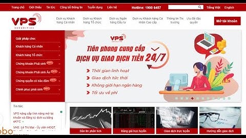 Hướng dẫn mở tài khoản chứng khoán trực tuyến eKYC tại VPS