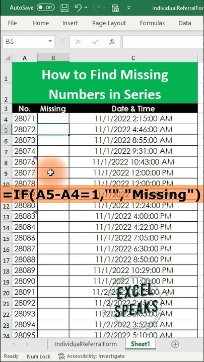 how-to-find-missing-number-in-series-in-microsoft-excel-find-missing