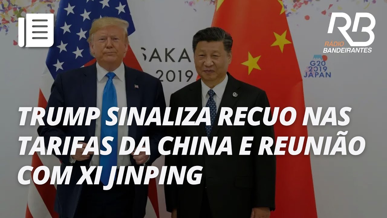 Trump recua e admite que tarifas de 100% contra a China “não são ...