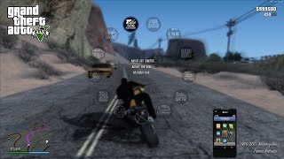 Худ из GTA 5 для GTA San Andreas / GTA V HUD v0.925 Худ из GTA 5 для GTA San Andreas / GTA V HUD v0.925