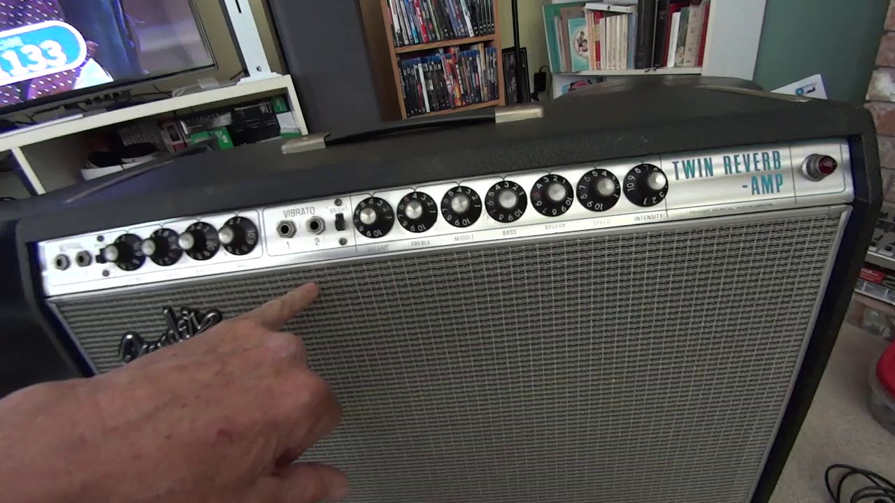 1968 FENDER Drip Edge Blackline TWIN REVERB! YouTube