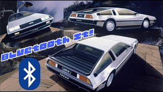 DeLorean Bluetooth 5.0 Non-Invasive, 100% Hidden Retrofit for Factory DMC Craig and ASI Radios