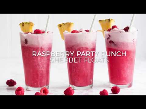 raspberry-party-punch-sherbet-floats